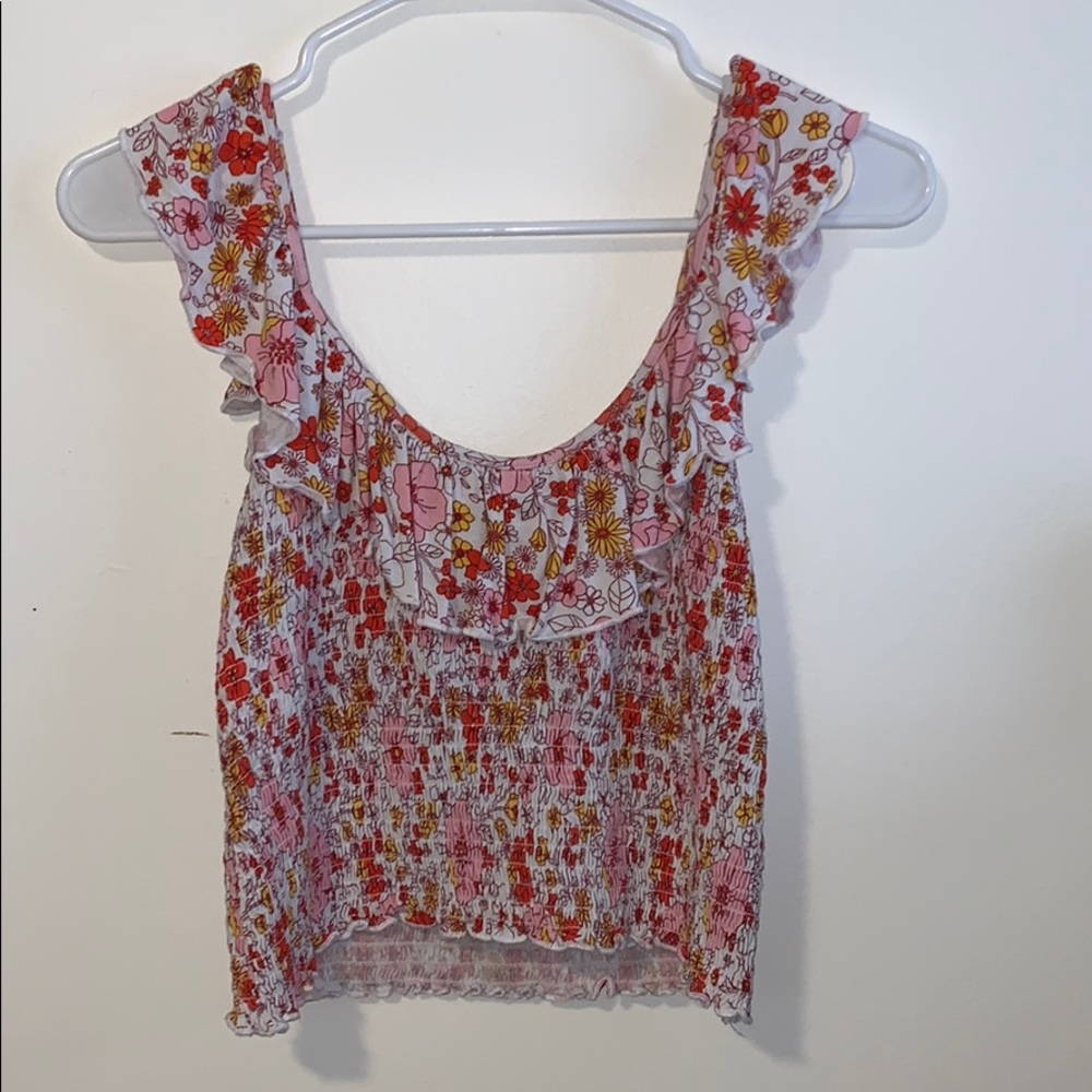 Floral Cropped Tanktop
